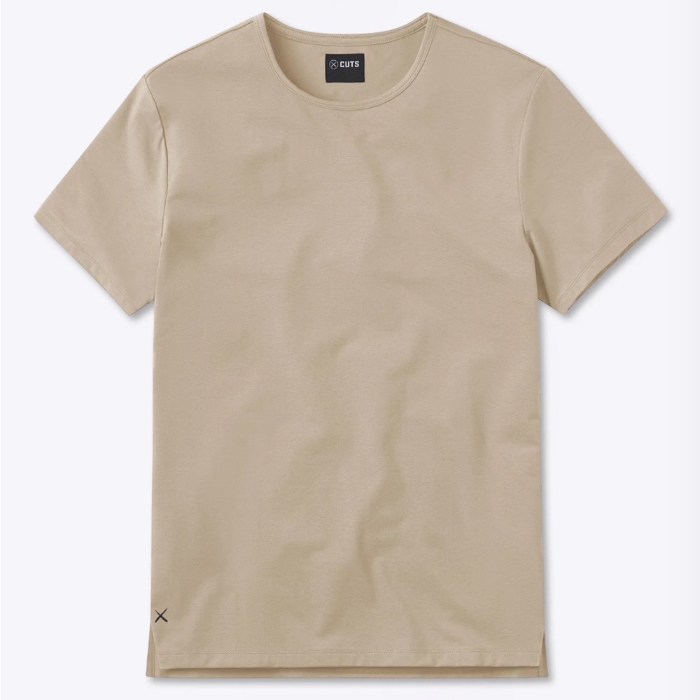 CUTS split hem t-shirt